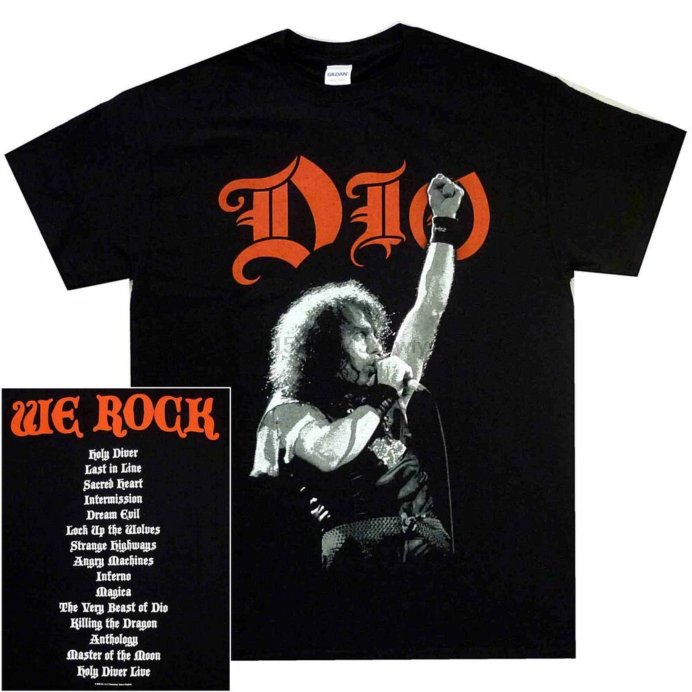 Рубашка Dio We Rock, S, M, L, XL, XXL, Официальная футболка с металлическим ремешком, новинка
Рубашка Dio We Rock, S, M, L, XL, XXL, Официальная футболка с металлическим ремешком, новинка