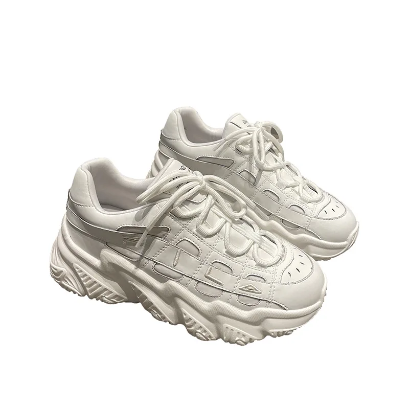 Platform Tennis Baskets Sports Women's Sneakers Fashion Casual White Black Female Running Shoes Spring Autumn New Ladies Shoes 
Platform Tennis Baskets Sports Women's Sneakers Fashion Casual White Black Female Running Shoes Spring Autumn New Ladies Shoes