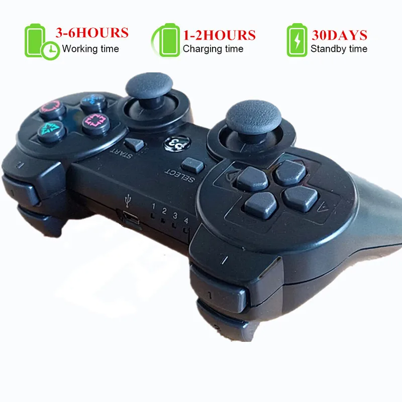 Wireless Controller For PS3 Gamepad For PS3 Bluetooth-4.0 Joystick For USB PC Controller For PS3 Joypad
Wireless Controller For PS3 Gamepad For PS3 Bluetooth-4.0 Joystick For USB PC Controller For PS3 Joypad