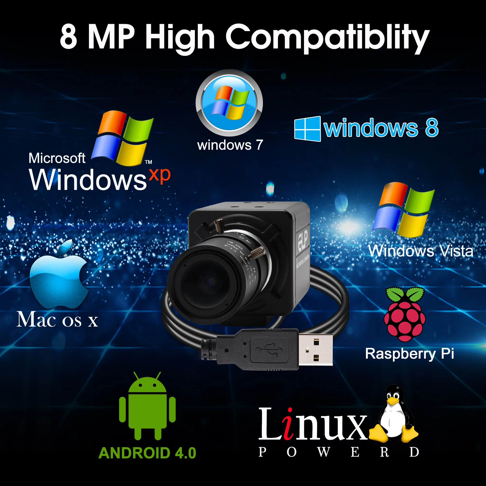 1080P Full HD веб камера MJPEG 30fps (кадров/сек/60fps (кадров/сек)/120fps USB мини ПК с ручной зум