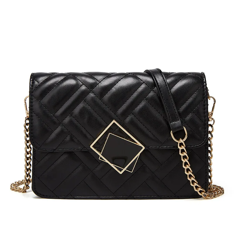 Fashion Plaid Print Crossbody Bags PU Leather Zipper Long Chain Women's Handbags Solid Color Hasp Decor Shoulder Messenger Bag
Fashion Plaid Print Crossbody Bags PU Leather Zipper Long Chain Women's Handbags Solid Color Hasp Decor Shoulder Messenger Bag