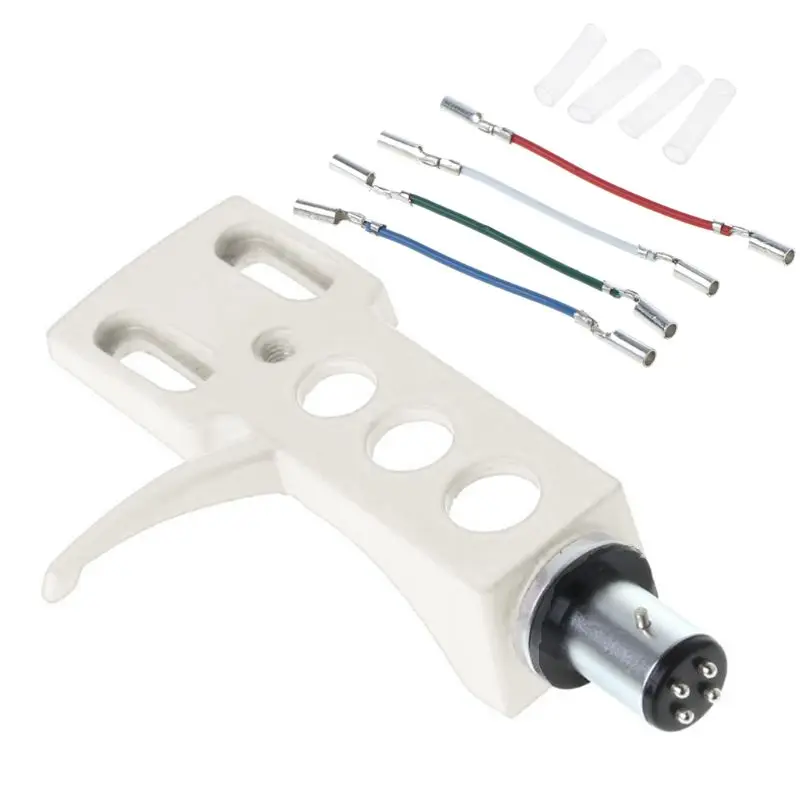 Turntable Headshell Mount Universal LP Phono Cartridge Replacement Phonograph Head Holder Stylus Lead Wire
Turntable Headshell Mount Universal LP Phono Cartridge Replacement Phonograph Head Holder Stylus Lead Wire