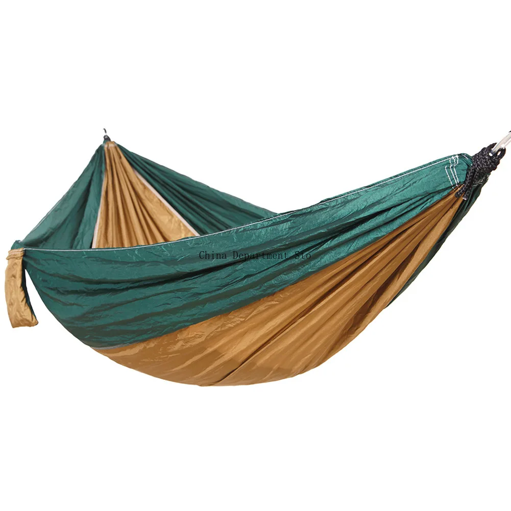 Camping Hammock Outdoor Nylon jiang luo san bu Hammock Single Double Camping Cycling Indoor Leisure Swing Hanging Chair
Camping Hammock Outdoor Nylon jiang luo san bu Hammock Single Double Camping Cycling Indoor Leisure Swing Hanging Chair