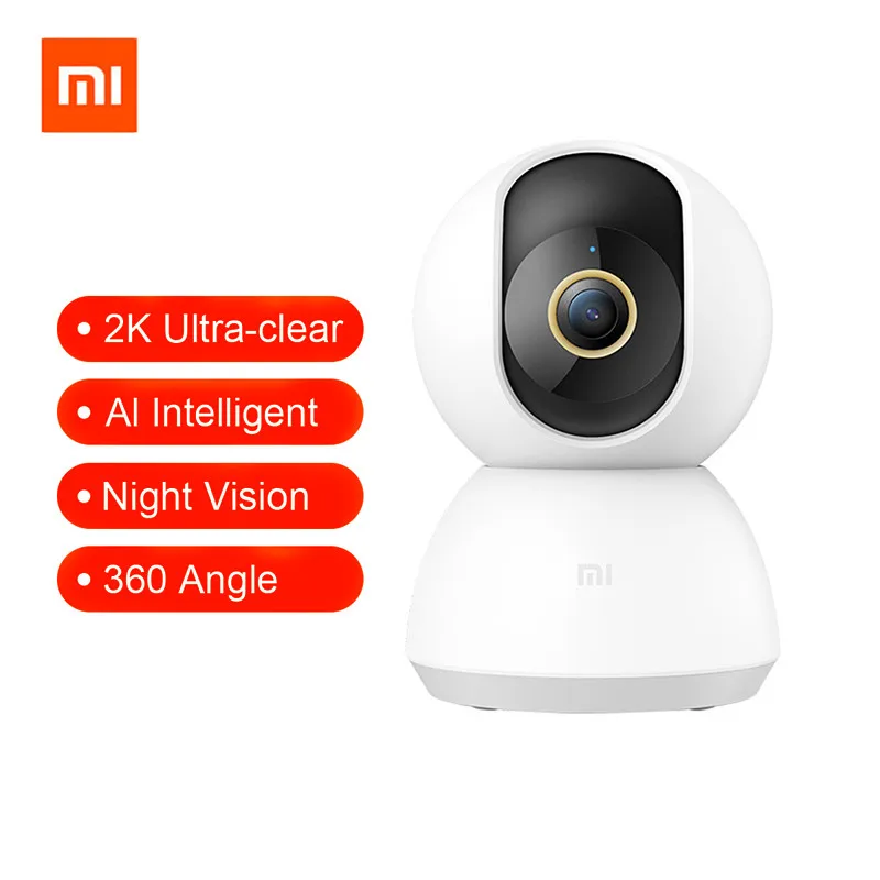 Умная IP камера Xiaomi Mijia 2K 2020 градусов Wi Fi ночное видение|Видеокамеры 360 °| |