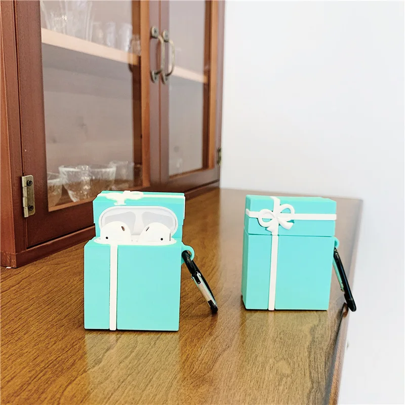 Silicone Case for AirPods Cute Protective Cover Bluetooth Earphone Case for Airpods 2 Accessories with Keychain Gift Box Design
Silicone Case for AirPods Cute Protective Cover Bluetooth Earphone Case for Airpods 2 Accessories with Keychain Gift Box Design