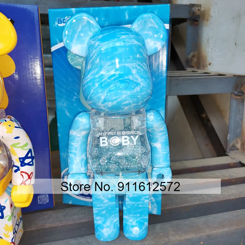Bearbricklys 28cm 400% Bear&bricklys Toy Blue B@By Blocks Bear Toy Action Toy Figures Garage Kits Dolls Kids Toys
Bearbricklys 28cm 400% Bear&bricklys Toy Blue B@By Blocks Bear Toy Action Toy Figures Garage Kits Dolls Kids Toys