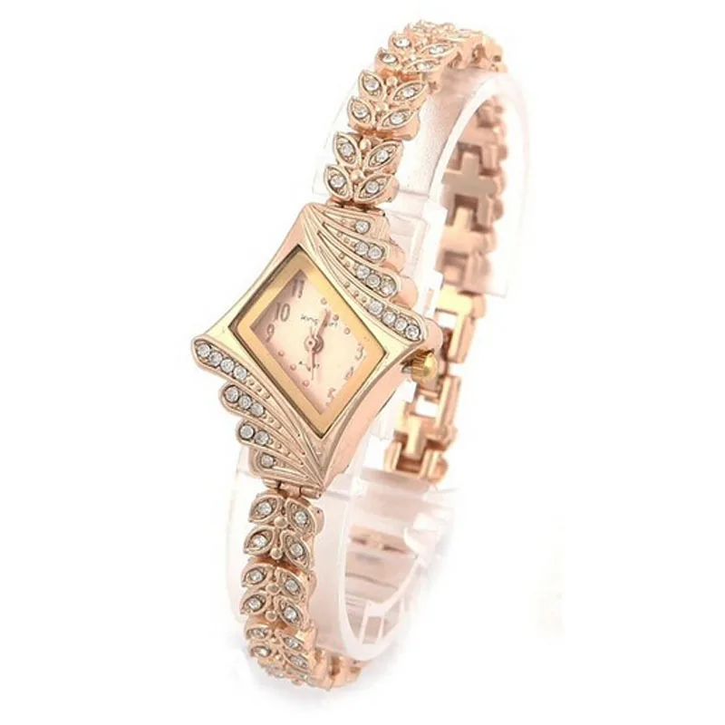 New Fashion Women Crystal Quartz Rhombus Bracelet Bangle Wrist Watch Luxury Waterproof Rhinestone Small Dial Hot Popular Vintage
New Fashion Women Crystal Quartz Rhombus Bracelet Bangle Wrist Watch Luxury Waterproof Rhinestone Small Dial Hot Popular Vintage