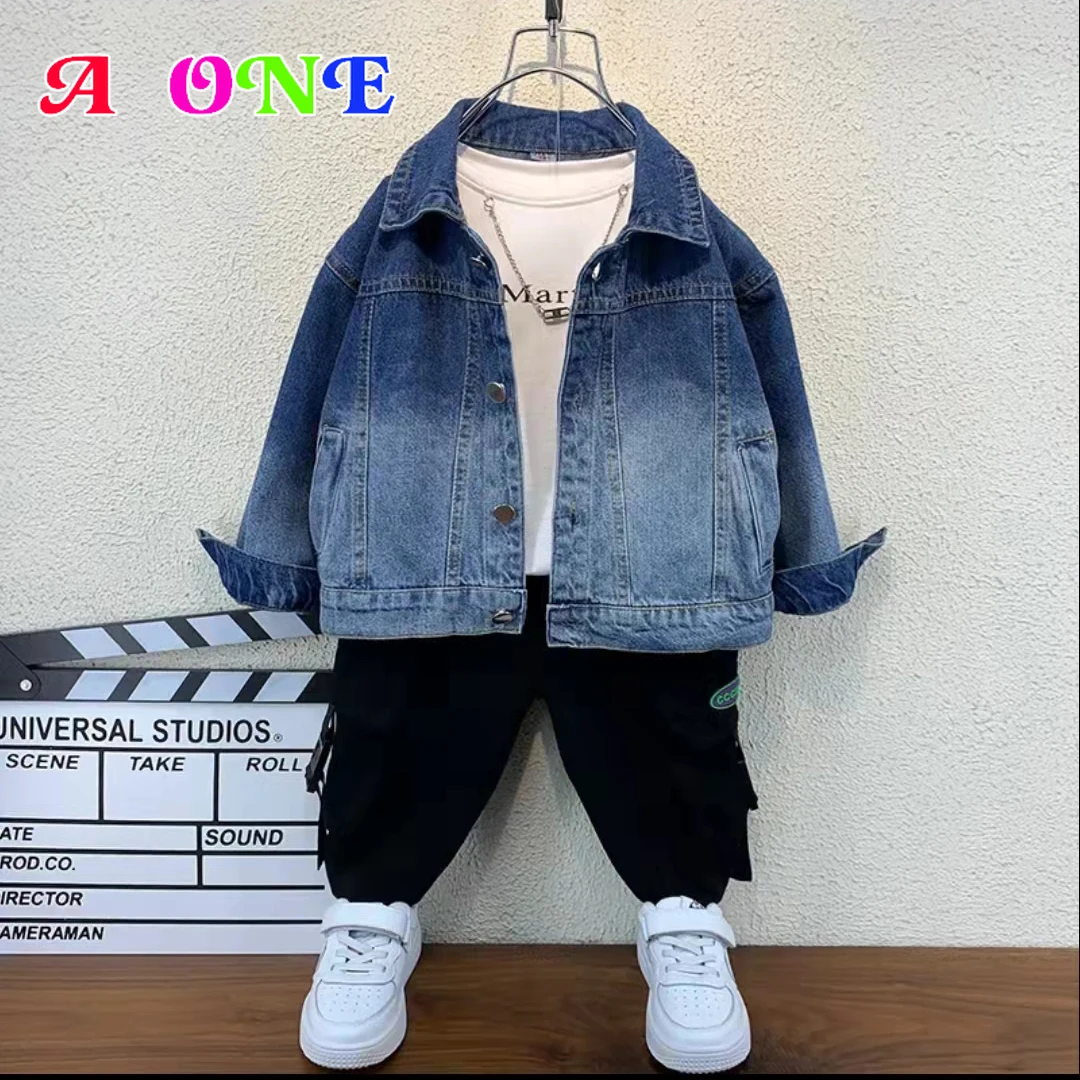 Spring Autumn Boys Jean Jacket Boys Top Clothing Kids Jacket Children Fashion Little Bear Boy Clothes 2T To 12T Yrs
Spring Autumn Boys Jean Jacket Boys Top Clothing Kids Jacket Children Fashion Little Bear Boy Clothes 2T To 12T Yrs