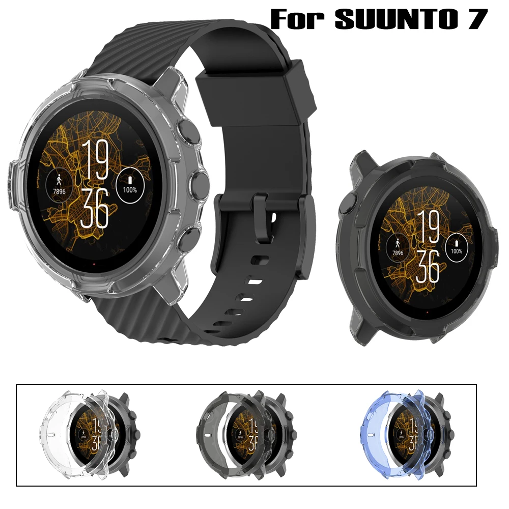 Чехол для SUUNTO 7, защитный чехол из ТПУ с гальваническим покрытием для смарт-часов
Чехол для SUUNTO 7, защитный чехол из ТПУ с гальваническим покрытием для смарт-часов