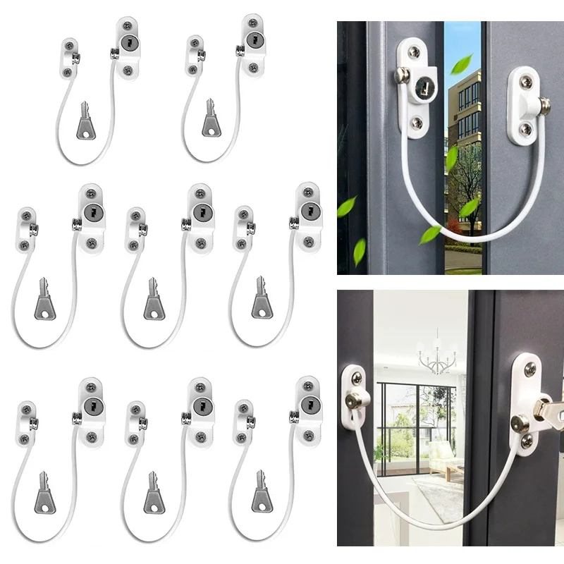 2/8Pcs/Lot Protection From Children Window Lock Baby Safety Stainless Steel Door Stopper Refrigerator Locks Infant Security Lock
2/8Pcs/Lot Protection From Children Window Lock Baby Safety Stainless Steel Door Stopper Refrigerator Locks Infant Security Lock
