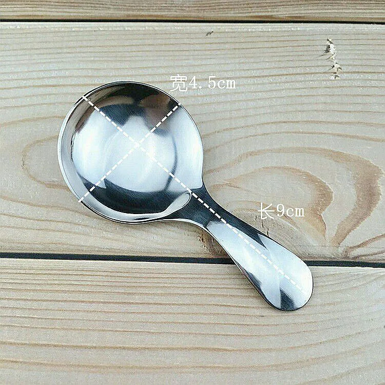Mini cute Stainless Steel Lovely Kids Spoon Short Handle Round Dessert Pudding Scoop Milk Powder Baby Meals Tableware Seasoning
Mini cute Stainless Steel Lovely Kids Spoon Short Handle Round Dessert Pudding Scoop Milk Powder Baby Meals Tableware Seasoning