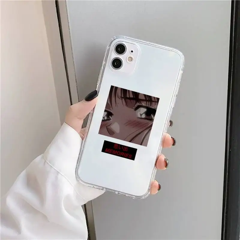 Sad Japanese Anime Aesthetic Phone Case Transparent soft For iphone 5 5s 5c se 6 6s 7 8 11 12 plus mini x xs xr pro max
Sad Japanese Anime Aesthetic Phone Case Transparent soft For iphone 5 5s 5c se 6 6s 7 8 11 12 plus mini x xs xr pro max
