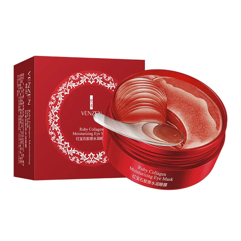 60 Pcs Ruby Collagen Mask Natural Moisturizing Gel Eye Patches Remove Dark Circles Anti Age Bag Eye Wrinkle Skin Care
60 Pcs Ruby Collagen Mask Natural Moisturizing Gel Eye Patches Remove Dark Circles Anti Age Bag Eye Wrinkle Skin Care