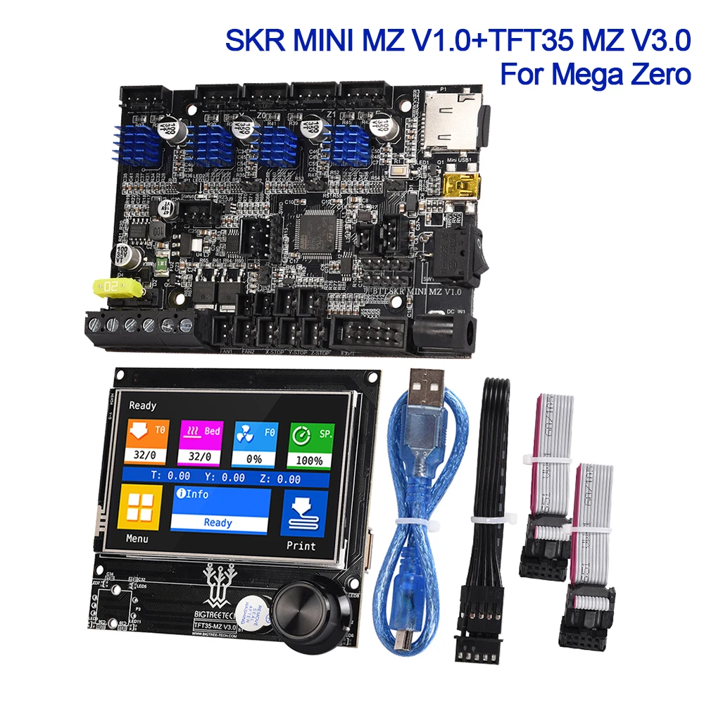 BIGTREETECH SKR MINI MZ V1.0 32Bit TFT35 MZ V3.0 Touch Screen Upgrade Kit For ANYCUBIC Mega Zero 3D Printer Parts MINI E3 Board
BIGTREETECH SKR MINI MZ V1.0 32Bit TFT35 MZ V3.0 Touch Screen Upgrade Kit For ANYCUBIC Mega Zero 3D Printer Parts MINI E3 Board