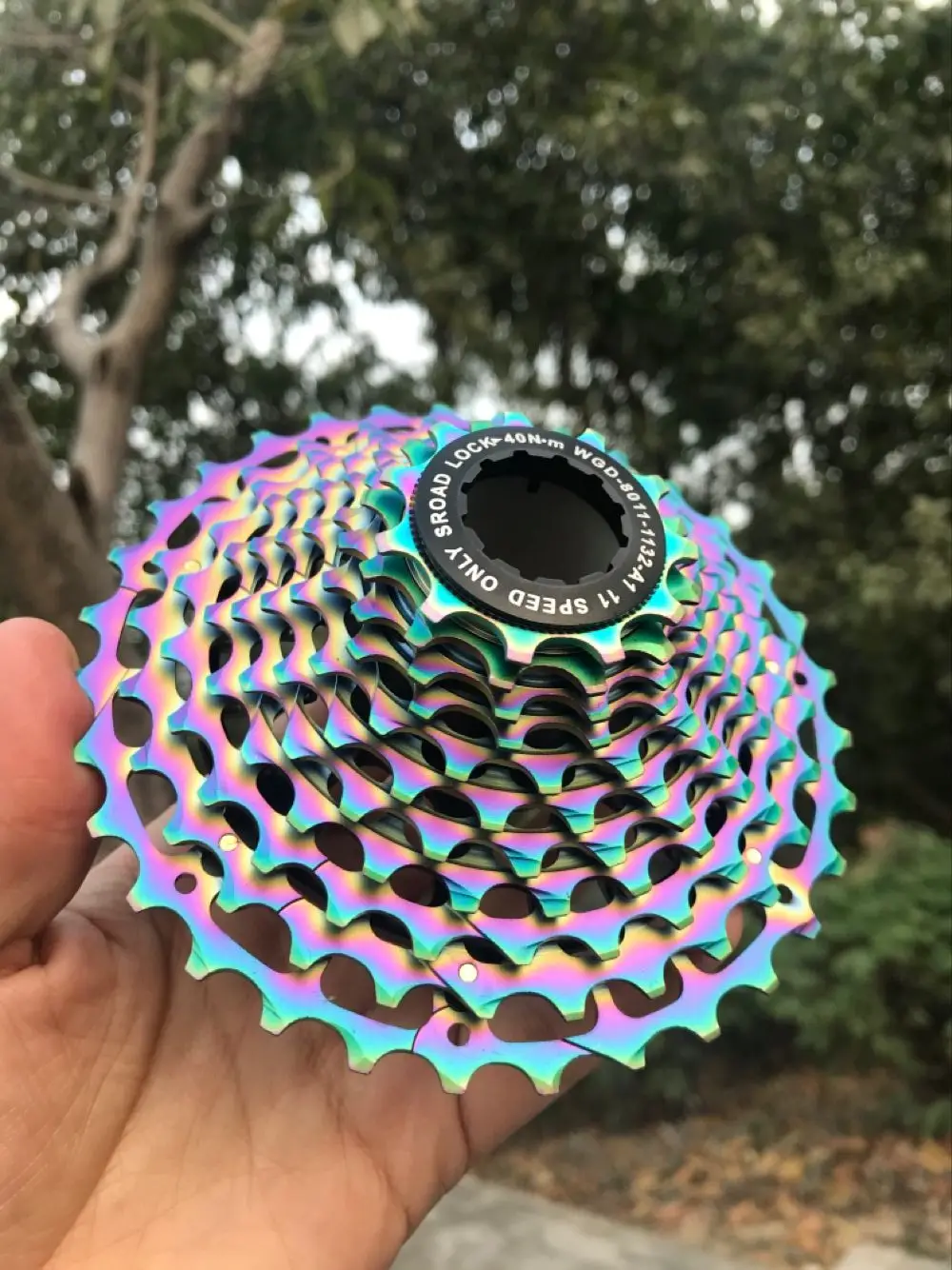 2021 Sroad SLR2 11-32T Rainbow Cassette Ultralight 11 Speed 11-32T CNC Bike Freewheel 11s K7 11V Sprocket For Shimano R9100 
2021 Sroad SLR2 11-32T Rainbow Cassette Ultralight 11 Speed 11-32T CNC Bike Freewheel 11s K7 11V Sprocket For Shimano R9100