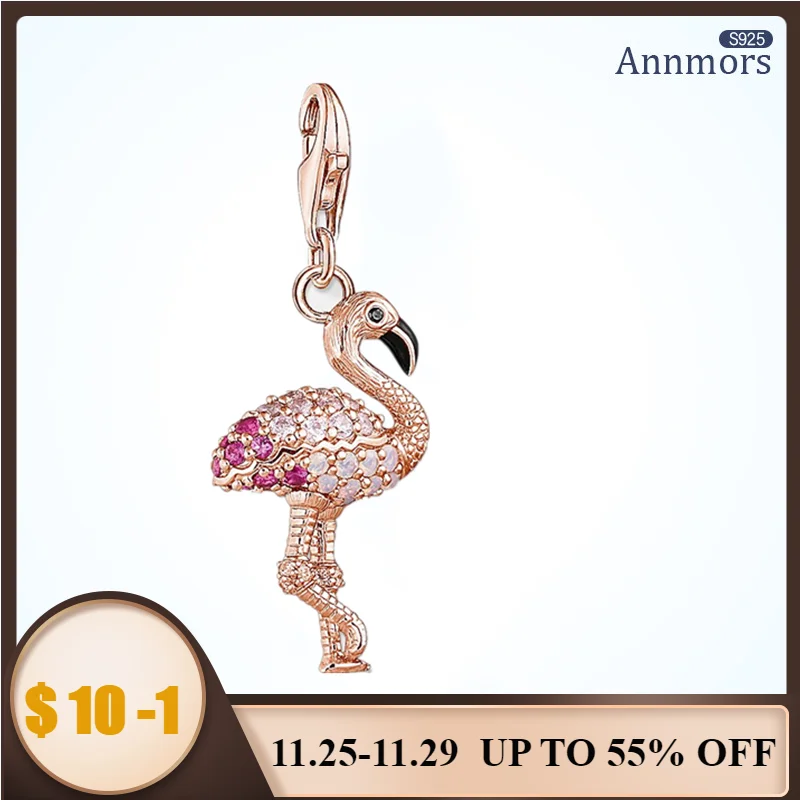 Flamingo Golden Charms Jewelry Fits Thomas Sabo Lobster Bracelet Necklace Rose Gold 925 Sterling Silver Bracelet Woman Charms
Flamingo Golden Charms Jewelry Fits Thomas Sabo Lobster Bracelet Necklace Rose Gold 925 Sterling Silver Bracelet Woman Charms