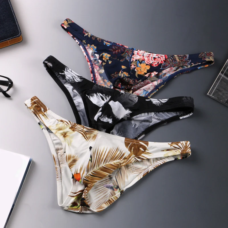 Sexy Men Underwear Briefs Printed Gay Panties Shorts Comfortable Breathable Man Underpants Bikini Slips Cuecas Masculinas
Sexy Men Underwear Briefs Printed Gay Panties Shorts Comfortable Breathable Man Underpants Bikini Slips Cuecas Masculinas
