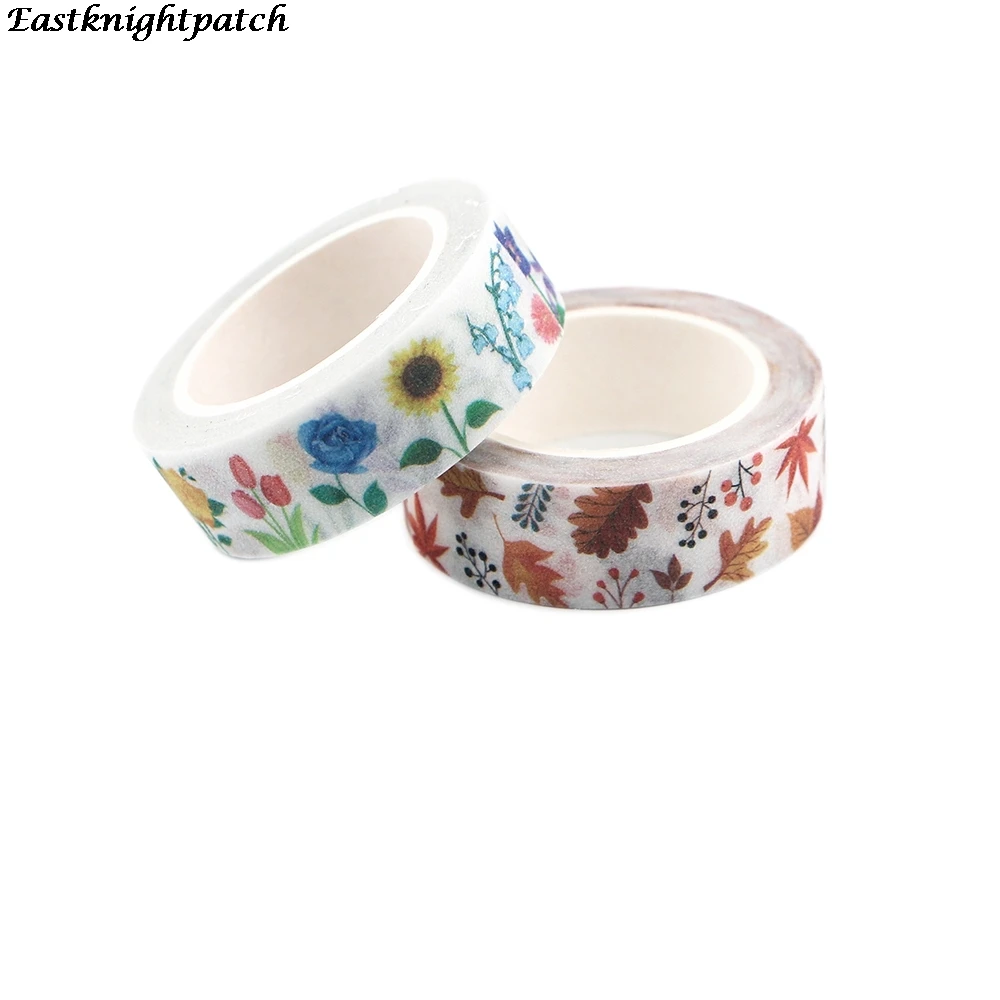 10pcs/lot E2313 Cartoon Leaves Flower Plant Matte Washi Tape Adhesive Tape DIY Scrapbooking Sticker Label Masking Tapes Supplies
10pcs/lot E2313 Cartoon Leaves Flower Plant Matte Washi Tape Adhesive Tape DIY Scrapbooking Sticker Label Masking Tapes Supplies