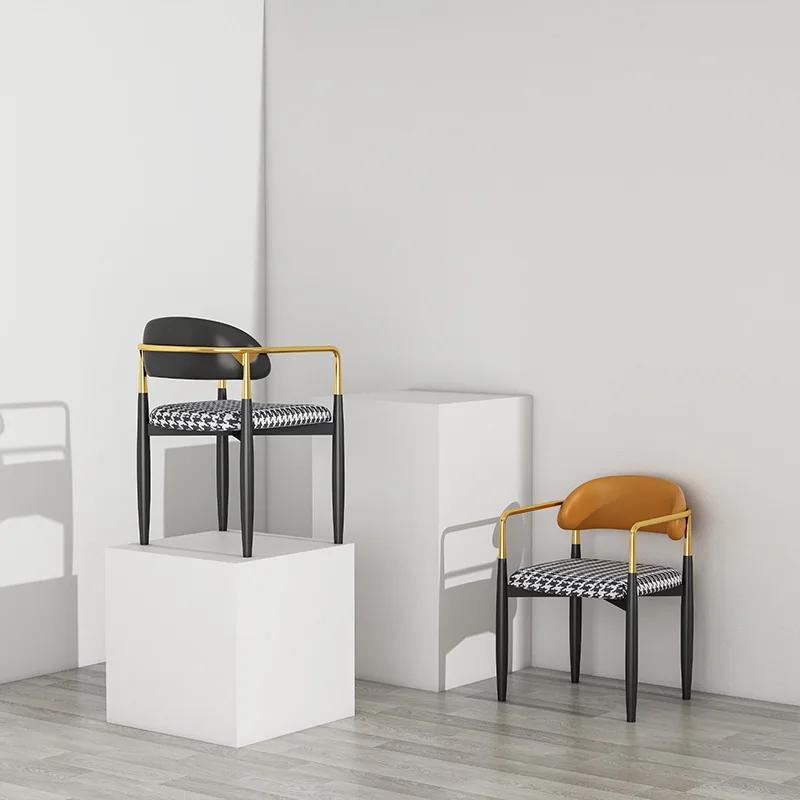 European Unique Dining Chair Rails Ergonomic Relaxing Comfy Dining Chairs Luxury Designer Metal Cadeiras Home Furniture OE50DC
European Unique Dining Chair Rails Ergonomic Relaxing Comfy Dining Chairs Luxury Designer Metal Cadeiras Home Furniture OE50DC