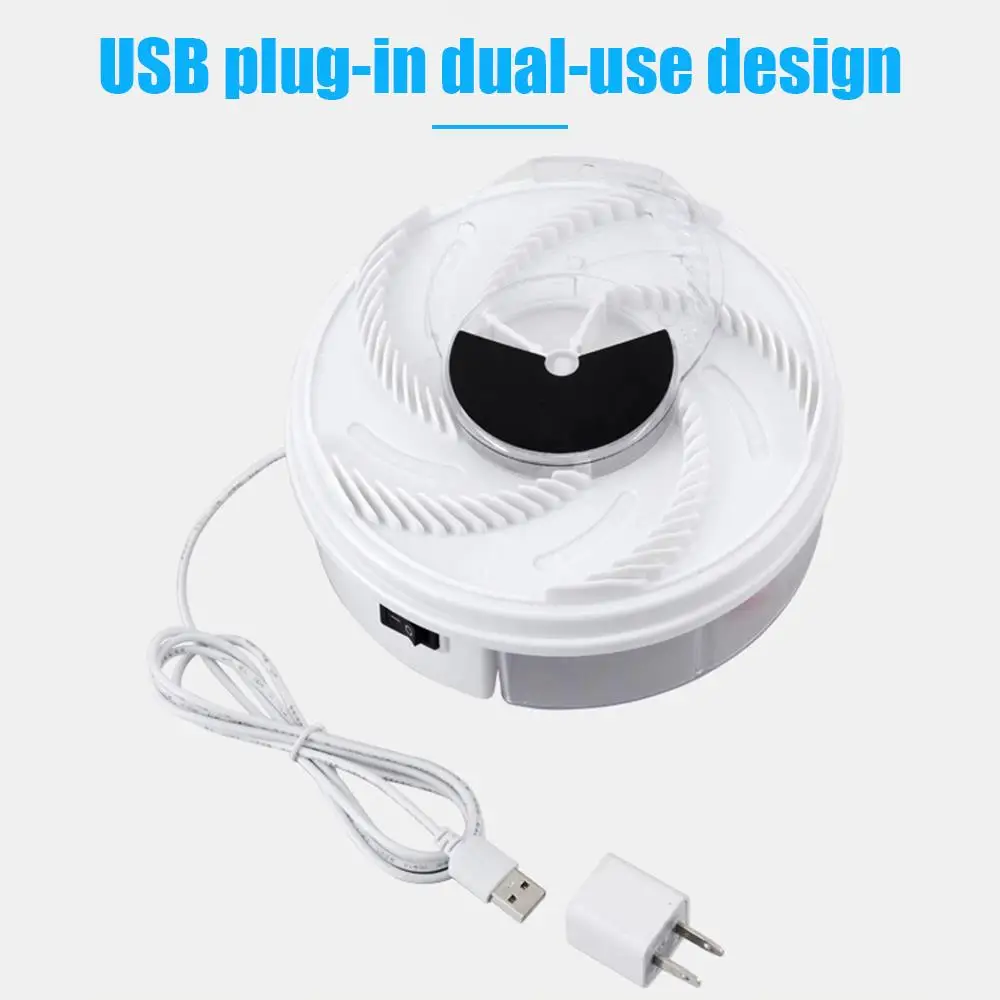 USB Automatic Flycatcher Mosquito Flying Fly Killer High Efficiency Non-Toxic Electric Anti Fly Killer Trap Fly Killer
USB Automatic Flycatcher Mosquito Flying Fly Killer High Efficiency Non-Toxic Electric Anti Fly Killer Trap Fly Killer