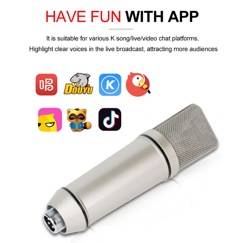 Recording Microphone U87 Microphone Condenser Professional Microphone For Computer Live Vocal Podcast Gaming Studio Singing
Recording Microphone U87 Microphone Condenser Professional Microphone For Computer Live Vocal Podcast Gaming Studio Singing