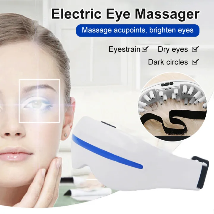 Electric Eye Massager Vibrating Eye Fatigue Relief Goggles with 9 Modes Timing Therapy Massage Eye Care Device Sleep Mask
Electric Eye Massager Vibrating Eye Fatigue Relief Goggles with 9 Modes Timing Therapy Massage Eye Care Device Sleep Mask