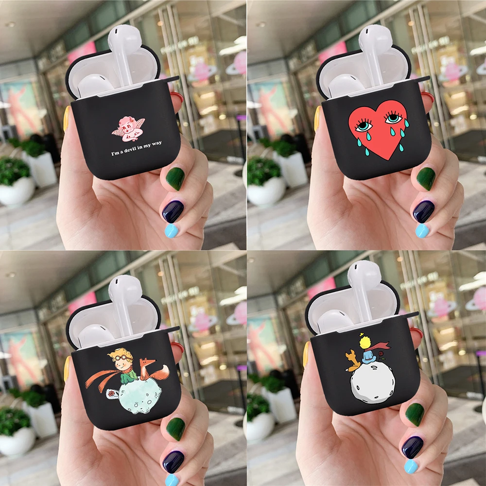 New Silicone Cover for Airpods 1/2 Earphone Angel Little Prince Cartoon Protector Fundas Airpods Case Air Pods Charging Box Bags
New Silicone Cover for Airpods 1/2 Earphone Angel Little Prince Cartoon Protector Fundas Airpods Case Air Pods Charging Box Bags