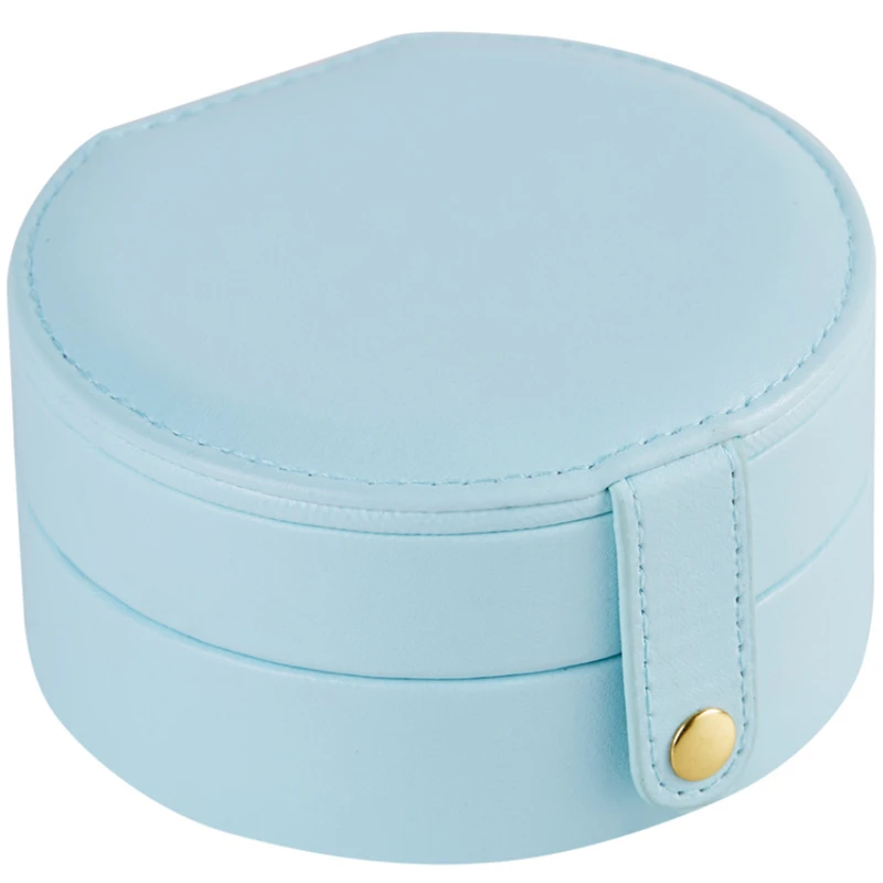 XINSOM Korean Women Jewelry Box Double Layers High Capacity Round Jewelry Storage Box Portable Travel Case Casket With Mirror
XINSOM Korean Women Jewelry Box Double Layers High Capacity Round Jewelry Storage Box Portable Travel Case Casket With Mirror