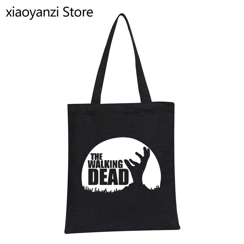 New Brand Canvas Shopping Bags Fashion 2021 Hip Hop Eco Reusable Shoulder Bag The Walking Dad Students Book Bag SL-266-9
New Brand Canvas Shopping Bags Fashion 2021 Hip Hop Eco Reusable Shoulder Bag The Walking Dad Students Book Bag SL-266-9