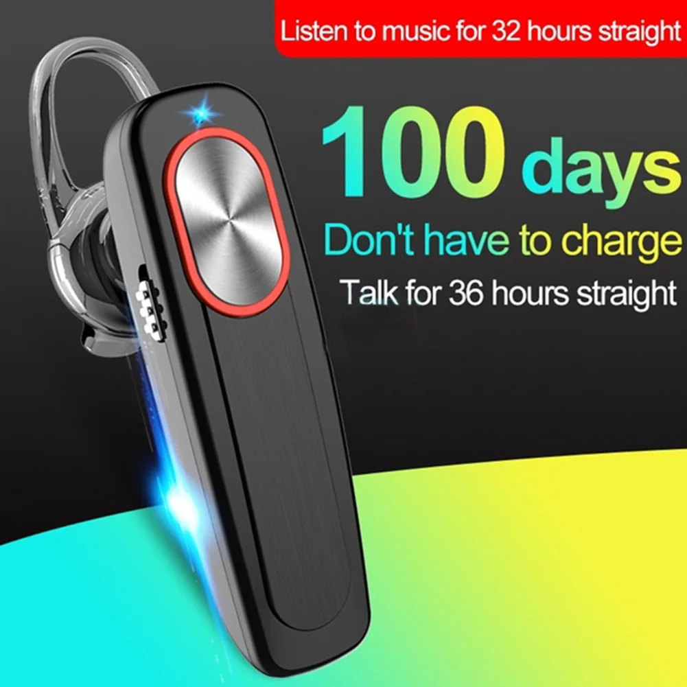 Wireless Bluetooth Headset Long Standby With Mic Handsfree Wireless Bluetooth Earphone Headphones Colorful Ear Hook For Phone
Wireless Bluetooth Headset Long Standby With Mic Handsfree Wireless Bluetooth Earphone Headphones Colorful Ear Hook For Phone