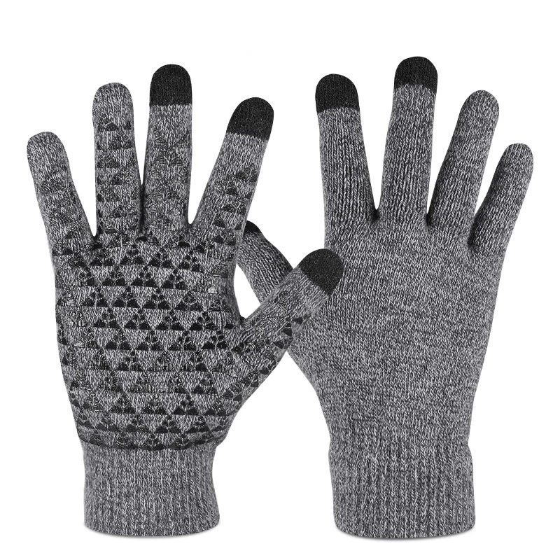 Winter Outdoor Riding Warm Anti-slip Gloves For Man Woman Touch Screen Warm Autumn Elastic Rib Cuff Wrist Length Knitted Glove
Winter Outdoor Riding Warm Anti-slip Gloves For Man Woman Touch Screen Warm Autumn Elastic Rib Cuff Wrist Length Knitted Glove