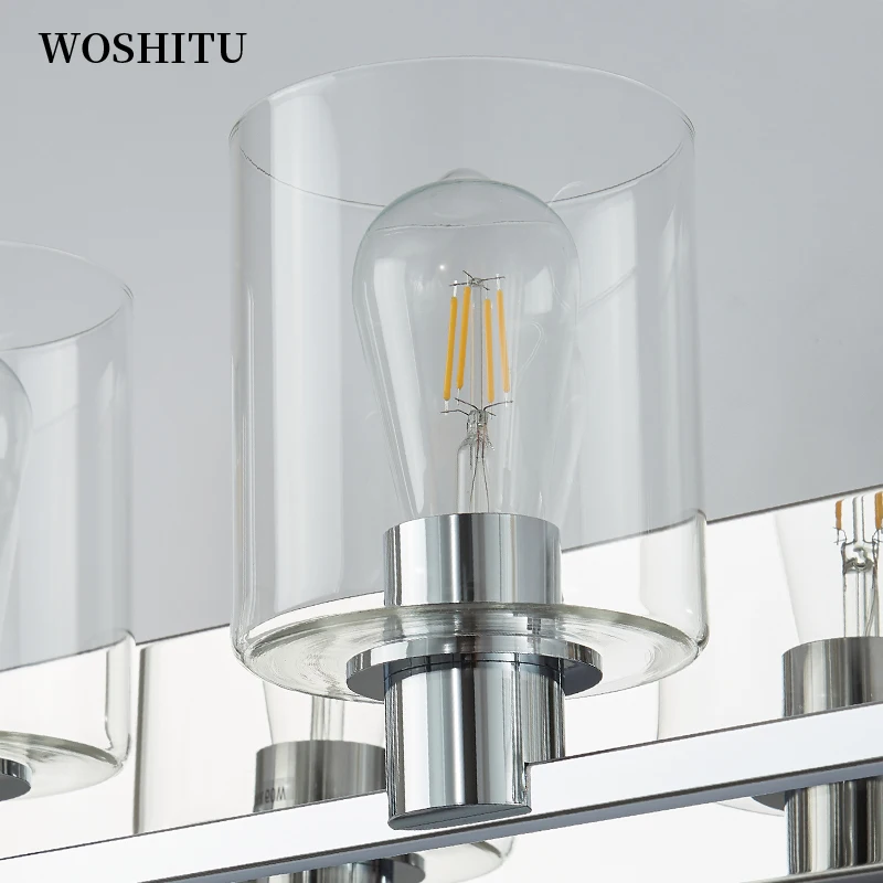 Nordic Makeup Mirror Light Bathroom Wall Lamp Wash Basin Lighting Candle Design Transparent Lampshade Home Indoor Decor Fixture
Nordic Makeup Mirror Light Bathroom Wall Lamp Wash Basin Lighting Candle Design Transparent Lampshade Home Indoor Decor Fixture