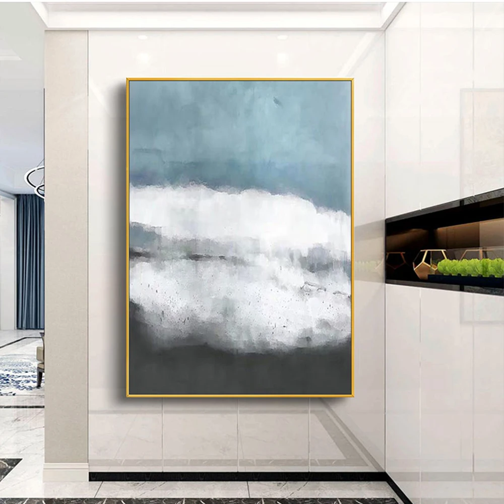 Black White Gray Abstract Oil Painting On Canvas Handmade Landscape Abstract Wall Art Office Hotel Decoration Picutre Unframed
Black White Gray Abstract Oil Painting On Canvas Handmade Landscape Abstract Wall Art Office Hotel Decoration Picutre Unframed