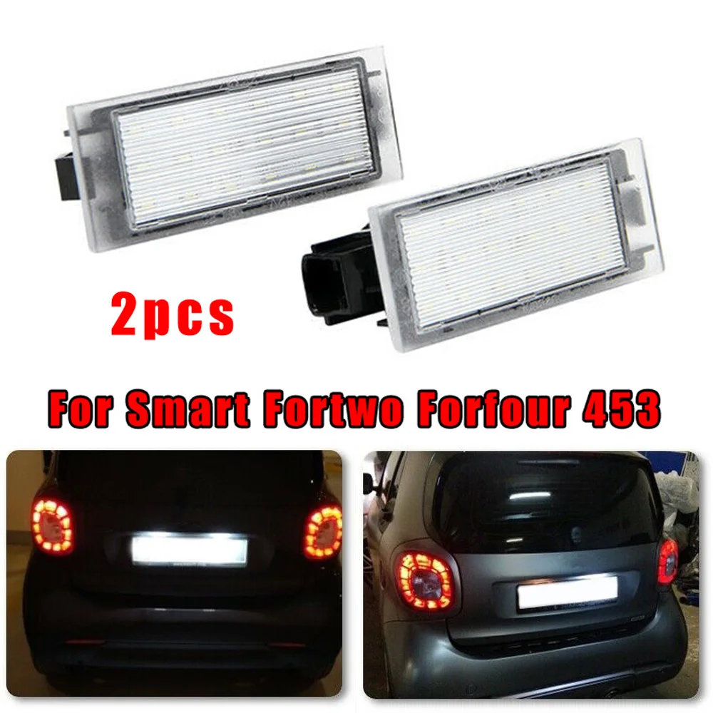 415 License Plate Light 18 LEDs 453 For Smart Fortwo Forfour Lamp White Brand New
415 License Plate Light 18 LEDs 453 For Smart Fortwo Forfour Lamp White Brand New