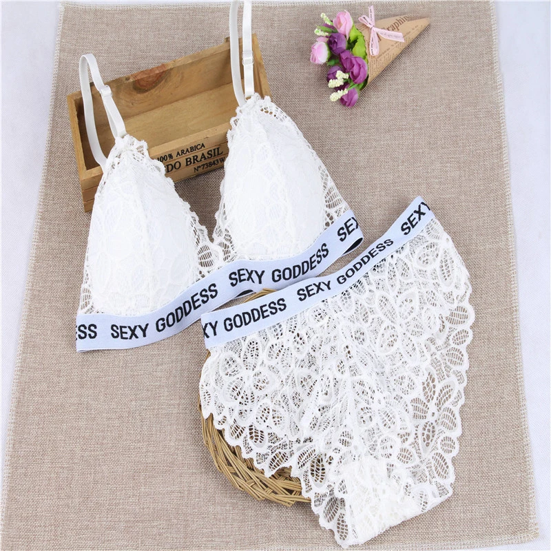 Women Lace Bra Sets Seamless Underwear Backless Vest Sexy Panties Lingerie Padded Bralette Ultrathin Briefs Female Intimates
Women Lace Bra Sets Seamless Underwear Backless Vest Sexy Panties Lingerie Padded Bralette Ultrathin Briefs Female Intimates