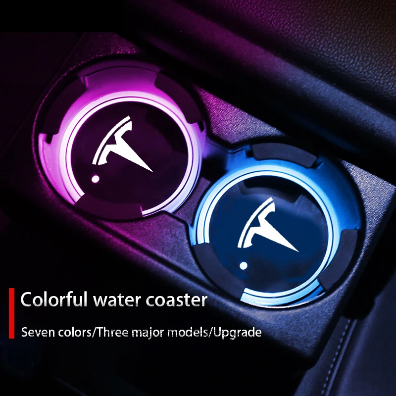 7 Colorful USB Led Atmosphere Light Cup Luminous Coaster Holder For Tesla Model 3 S X Y Car Accessories
7 Colorful USB Led Atmosphere Light Cup Luminous Coaster Holder For Tesla Model 3 S X Y Car Accessories