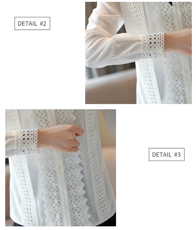 Blusas Mujer De Moda 2021 White Blouse Women Tops Long Sleeve Hollow Chiffon Blouse Women Shirts Womens Tops And Blouses C253
Blusas Mujer De Moda 2021 White Blouse Women Tops Long Sleeve Hollow Chiffon Blouse Women Shirts Womens Tops And Blouses C253