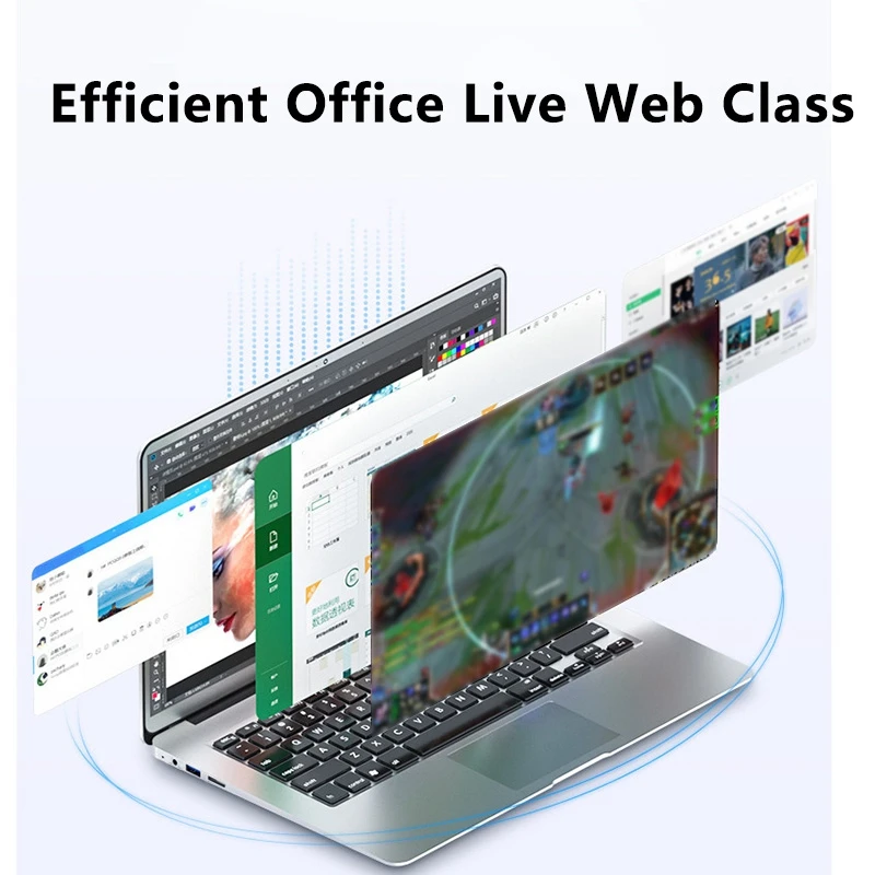 14 inch Laptop Z8350 4G+64G 1920X1080 Portable Ultra-Thin Student Laptop 84 Keys Keyboard for Office Home
14 inch Laptop Z8350 4G+64G 1920X1080 Portable Ultra-Thin Student Laptop 84 Keys Keyboard for Office Home