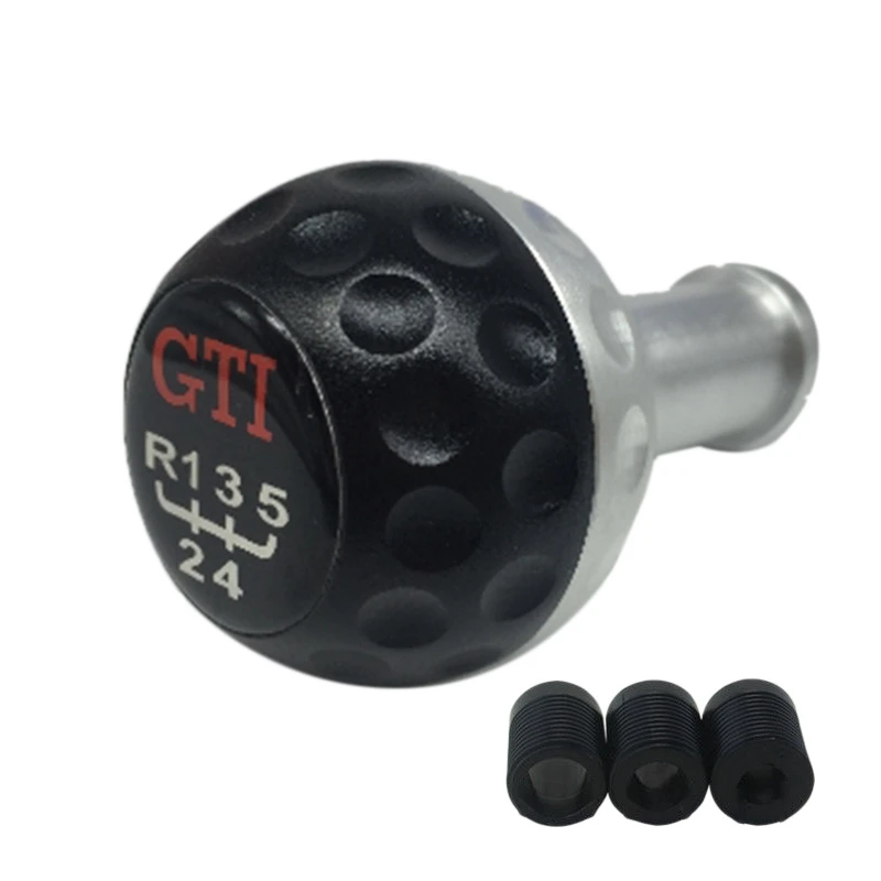 Black Shift Knob Universal Aluminum 5 6 Speed Car Manual Shift Lever Car Gear Shift Knob for Volkswagen Golf GTI Gear Shifter
Black Shift Knob Universal Aluminum 5 6 Speed Car Manual Shift Lever Car Gear Shift Knob for Volkswagen Golf GTI Gear Shifter
