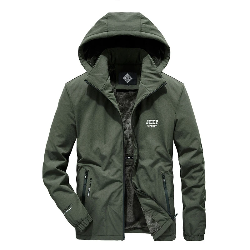 Windbreaker Winter Jacket Men Hooded Thick Warm Mens Parkas Outdoor Fleece Liner Coats Military Chaquetas Hombre Plus Size M-6XL
Windbreaker Winter Jacket Men Hooded Thick Warm Mens Parkas Outdoor Fleece Liner Coats Military Chaquetas Hombre Plus Size M-6XL
