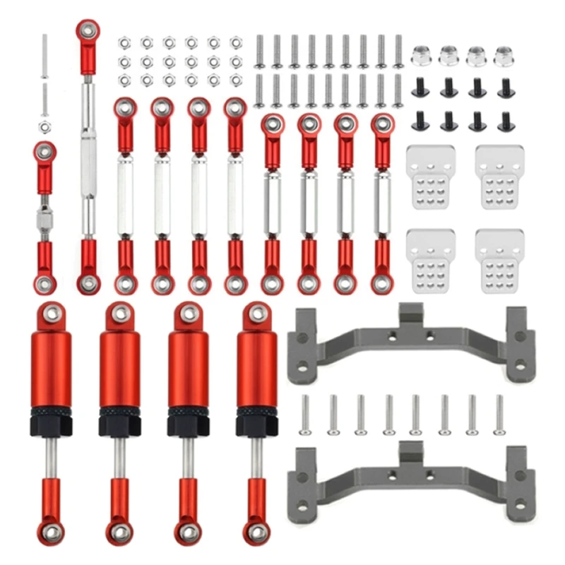 Metal Steering Link Rod Pull Rod Mount Seat Shock Absorber Set for WPL C14 C24 1/16 RC Car Upgrade Spare Parts
Metal Steering Link Rod Pull Rod Mount Seat Shock Absorber Set for WPL C14 C24 1/16 RC Car Upgrade Spare Parts