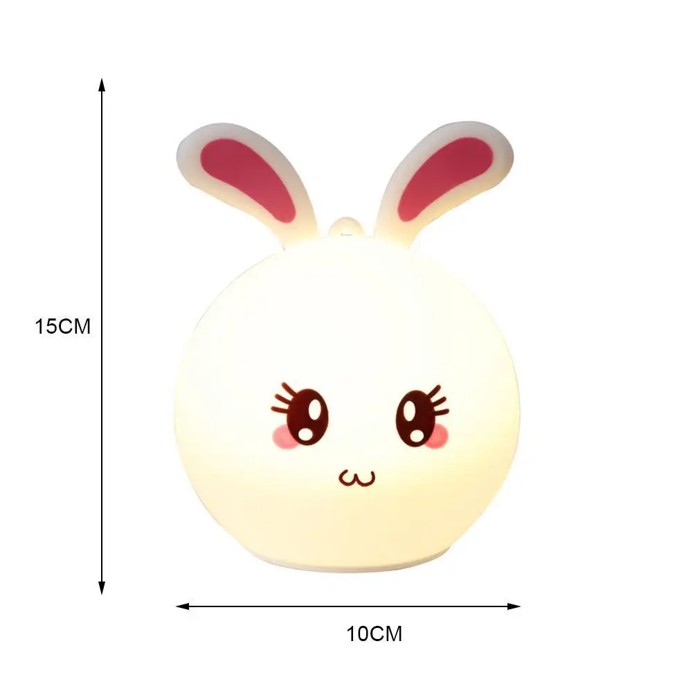 Cute Bunny Lamp Baby Gifts Cartoon Rabbit Night Lamp Home Bedroom Bedside Living Room Decorations Lamp
Cute Bunny Lamp Baby Gifts Cartoon Rabbit Night Lamp Home Bedroom Bedside Living Room Decorations Lamp