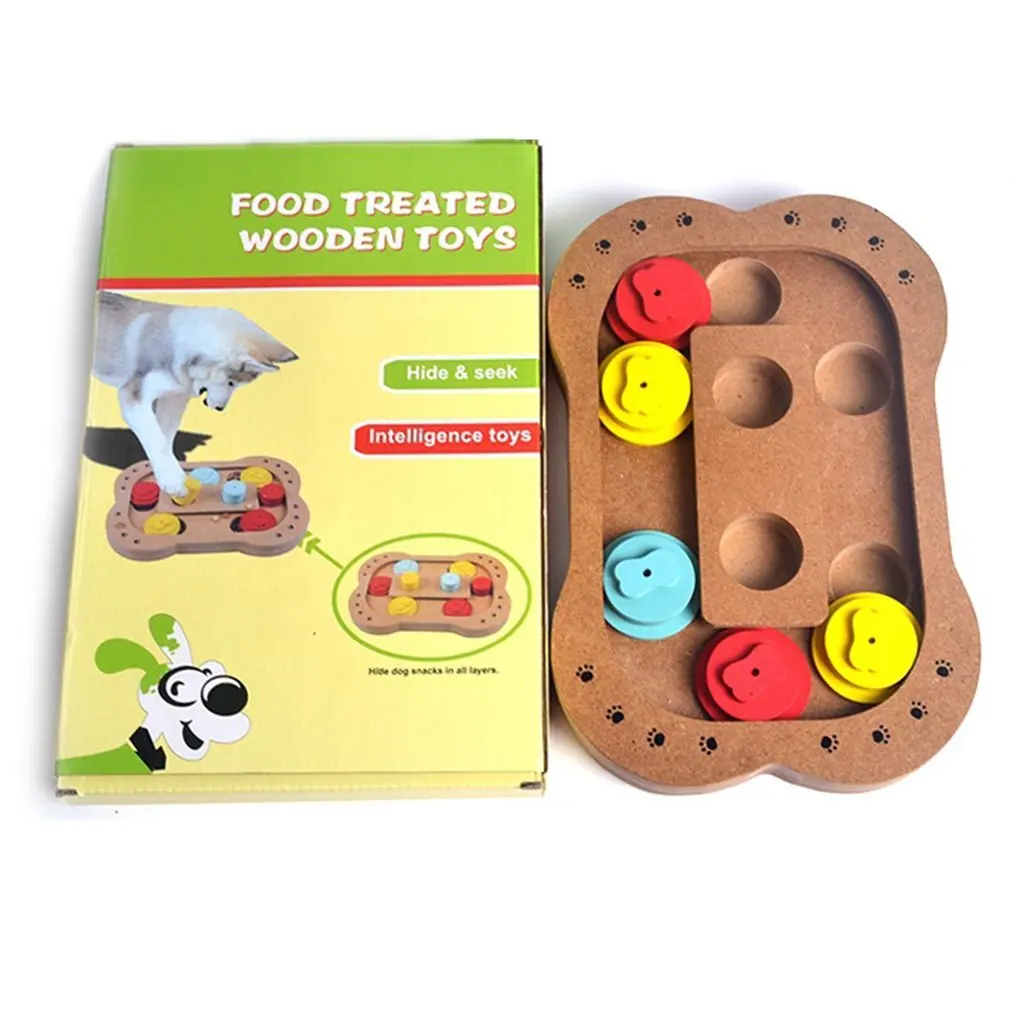 Unique Bone Shape Food Treated Wooden Educational Bone Puzzle Interactive Toy for Puppies Dogs Cats Pets Supplies
Unique Bone Shape Food Treated Wooden Educational Bone Puzzle Interactive Toy for Puppies Dogs Cats Pets Supplies