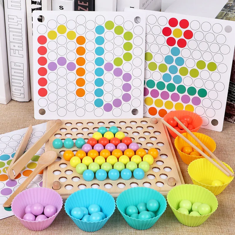 Kids Chopsticks Pratice Game Bean Clamping Intellectual Beads Clip Toy Early Education NSV775
Kids Chopsticks Pratice Game Bean Clamping Intellectual Beads Clip Toy Early Education NSV775