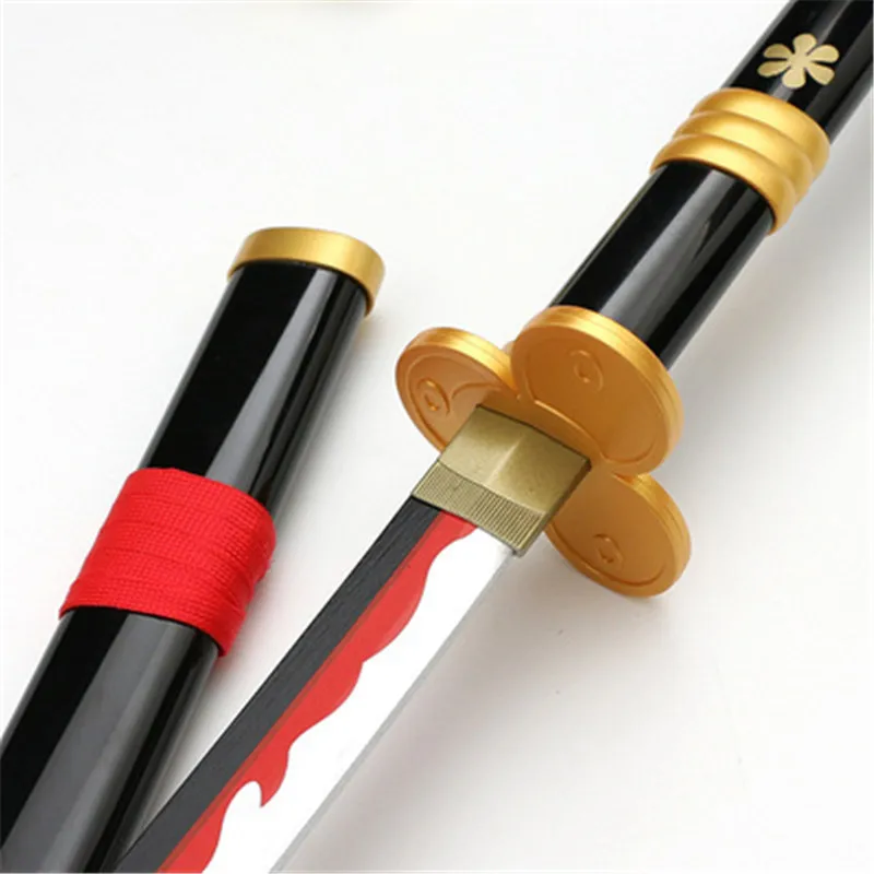 Hotest Cosplay OP Roronoa Zoro Black/White Yama Demon Purple Ghost Sauron 2nd Kitetsu Wood Sword Prop Weapon 104cm
Hotest Cosplay OP Roronoa Zoro Black/White Yama Demon Purple Ghost Sauron 2nd Kitetsu Wood Sword Prop Weapon 104cm