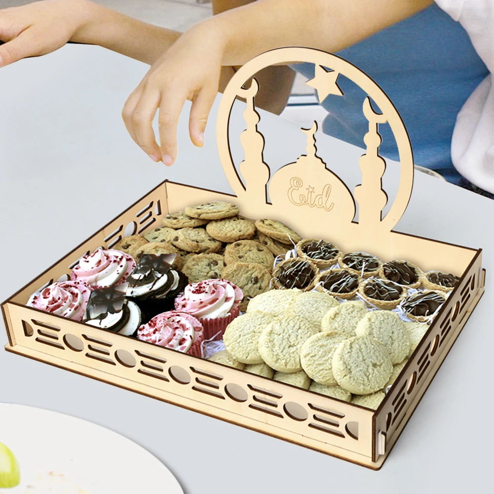 Eid украшение Мубарак Wooden украшения на Рамадан Kareem Food Tray, Исламские мусульманские подарки 2021 Aid Mubarak Gifts
Eid украшение Мубарак Wooden украшения на Рамадан Kareem Food Tray, Исламские мусульманские подарки 2021 Aid Mubarak Gifts