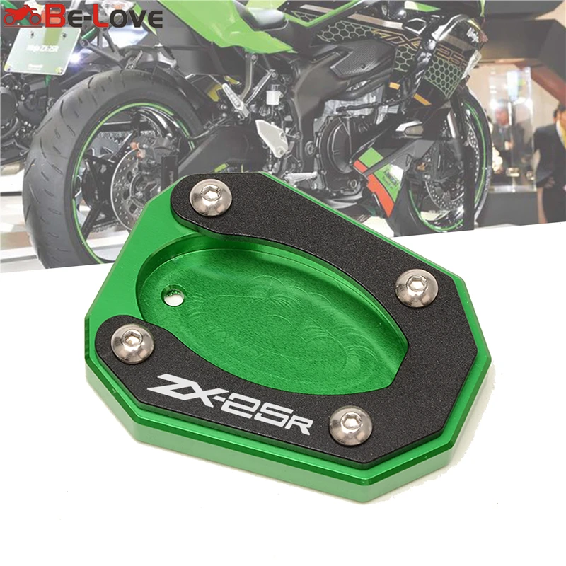 For Kawasaki Ninja ZX-25R ZX 25R ZX25R 2020-2021 Motorcycle CNC Kickstand Foot Side Stand Extension Pad Support Plate Enlarge
For Kawasaki Ninja ZX-25R ZX 25R ZX25R 2020-2021 Motorcycle CNC Kickstand Foot Side Stand Extension Pad Support Plate Enlarge