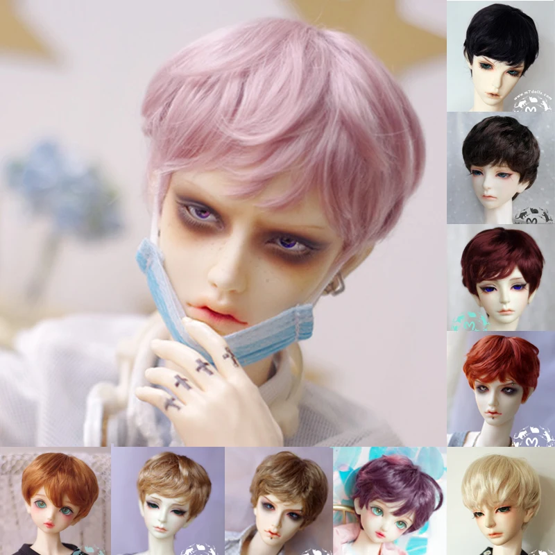 BJD wigs imitation mohair wig short hair angel volume multicolor 1/3 SD wigs 1/4 1/6 1/8 1/12 BJD MSD YOSD wigs doll accessories
BJD wigs imitation mohair wig short hair angel volume multicolor 1/3 SD wigs 1/4 1/6 1/8 1/12 BJD MSD YOSD wigs doll accessories