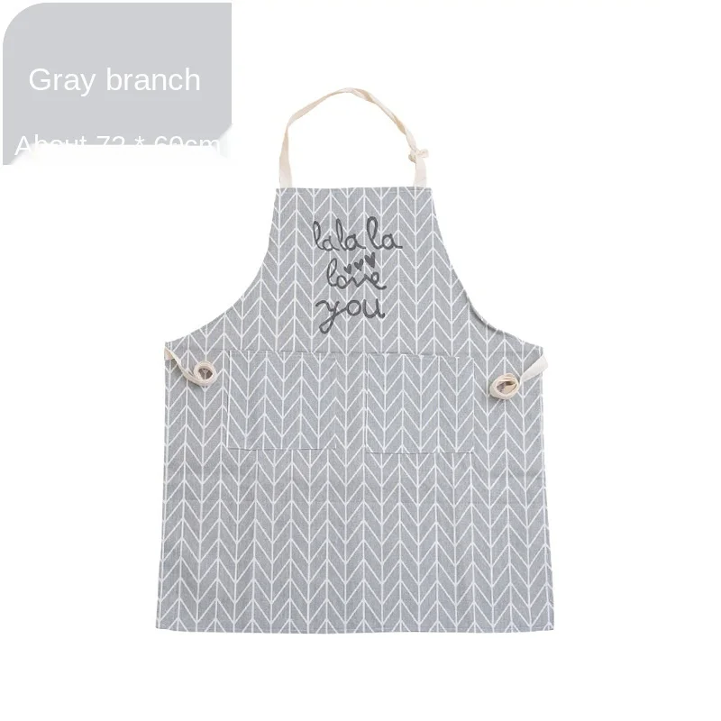 Cotton Linen Kitchen Apron New Men's Women's Pocket Plaid Kitchen Apron Household Baking Cleaning Restaurant Kitchen Supplies 
Cotton Linen Kitchen Apron New Men's Women's Pocket Plaid Kitchen Apron Household Baking Cleaning Restaurant Kitchen Supplies