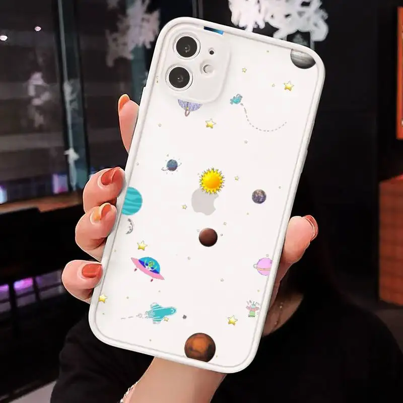 Starry Universe Phone Case Clear matte transparent For white iPhone 7 8 x xs xr 11 12 pro plus max mini Funda
Starry Universe Phone Case Clear matte transparent For white iPhone 7 8 x xs xr 11 12 pro plus max mini Funda